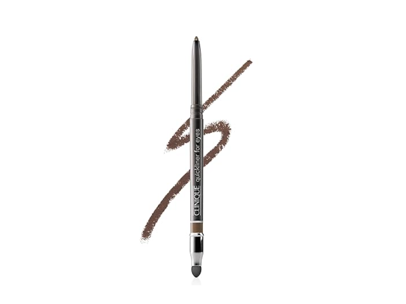 Clinique Quickliner For Eyes Eyeliner, Smoky Brown, 0.01 oz/0.3 g