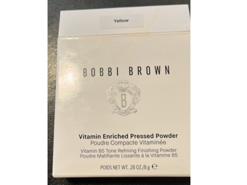Bobbi Brown Vitamin Enriched Pressed Powder, Vitamin B5, Yellow, 0.28 oz/8 g