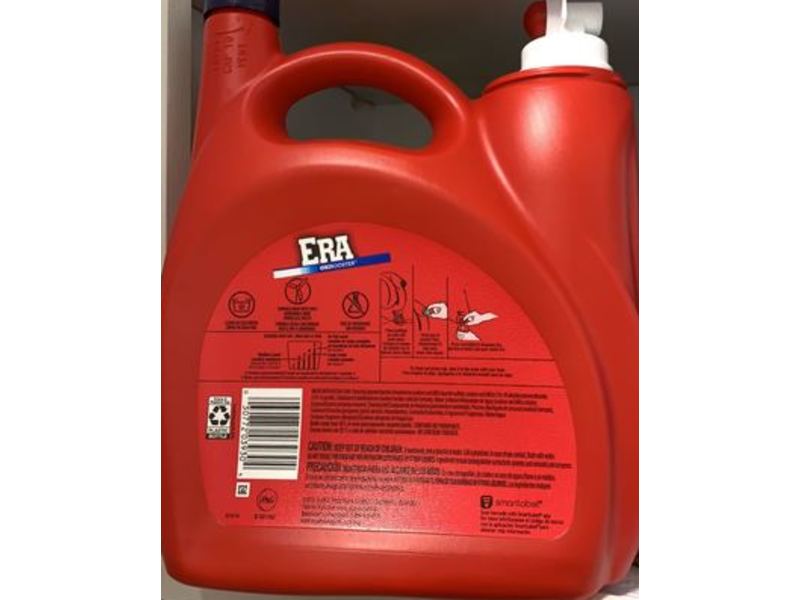 Era Oxibooster Liquid Laundry Detergent, 87 Loads, 154 fl oz/4.55 L