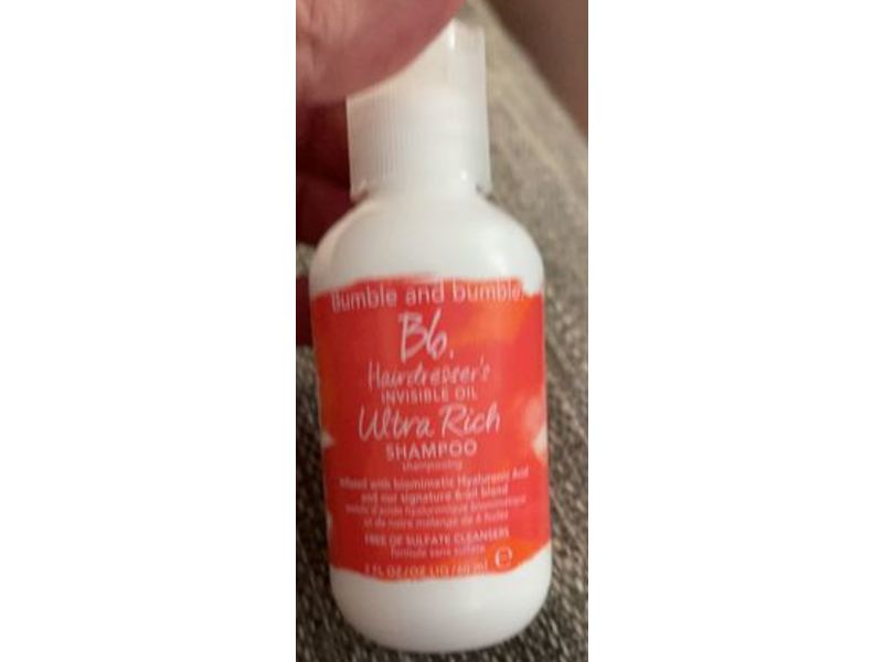 Bumble & Bumble Hairdresser's Invisible Oil Ultra Rich Shampoo, 2 oz/60 mL