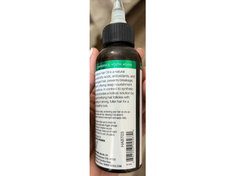 Tyche Hair Oil, Batana, 3.38 fl oz/100 mL