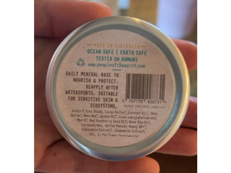 People Of The Earth Sunbiosis Pure Mineral Day Cream, SPF 30, 80 g