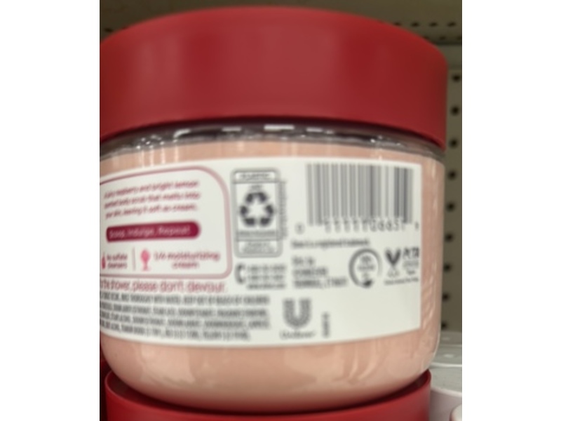Dove Ice Cream Parlor Body Scrub, Raspberry Sorbet, 15 oz