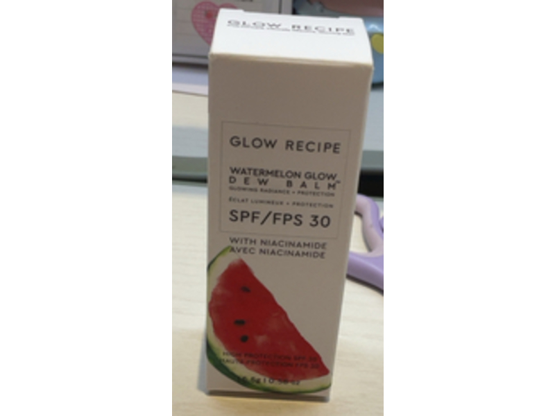 Glow Recipe Watermelon Glow Niacinamide Dew Balm, SPF 30, 0.56 oz/16.5 g
