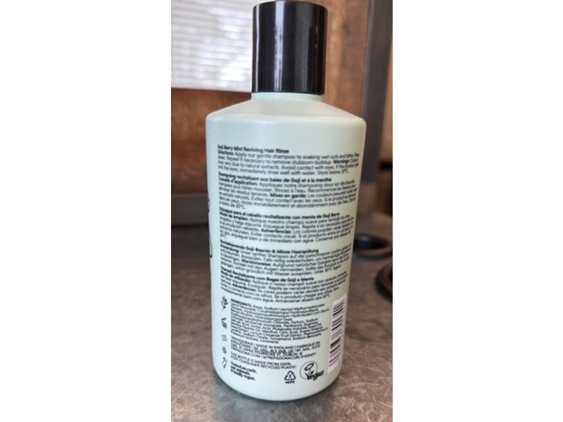 Trepadora Curl Therapy Reviving Hair Rinse, Goji Berry Mint, 10.2 fl oz/300 mL