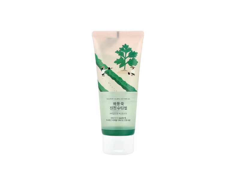 Round Lab Mugwort Calming Soothing Gel, 5.07 fl oz/150 mL