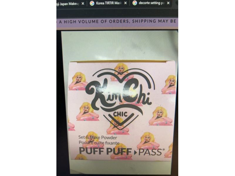 Kimchi Chic Puff Puff Pass Set & Bake Powder, 02 Banana
