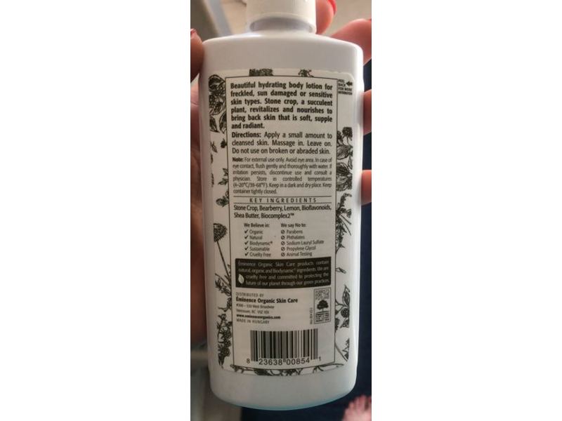 Eminence Stone Crop Body Lotion, 8.4 fl oz/250 mL