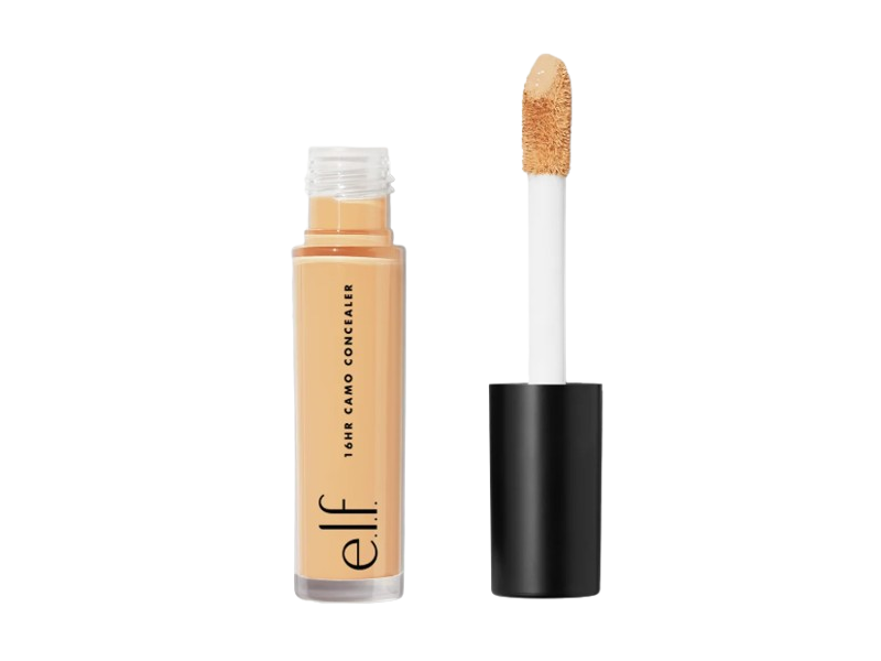 e.l.f. Cosmetics 16 Hr Camo Concealer, Medium Peach, 0.2 fl oz/6 mL
