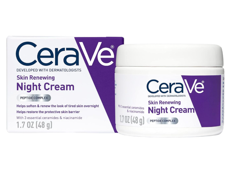Cerave Skin Renewing Night Cream , 1.7 oz/48 g