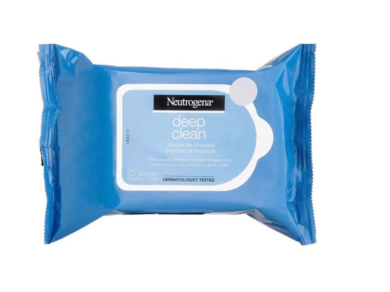 Neutrogena Deep Clean Wipes, 25 Count