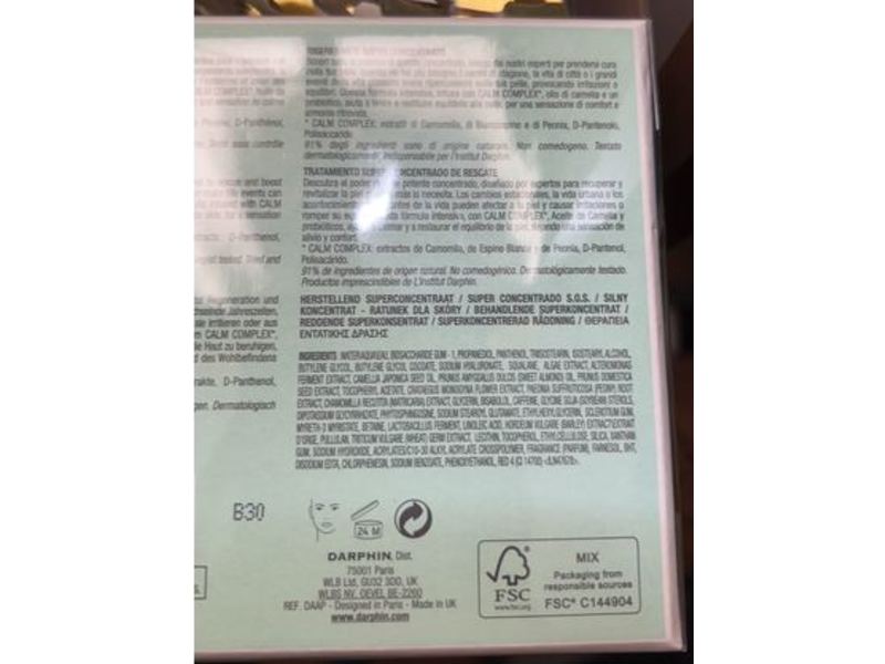 Darphin Intral Rescue Super Concentrate, 4 Doses