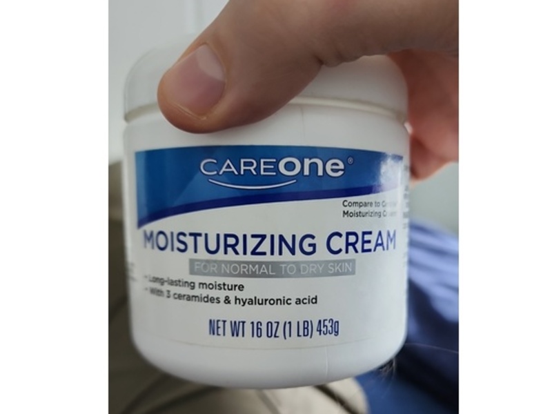 CareOne Moisturizing Cream, 3 Ceramides & Hyaluronic Acid, 16 oz/453 g