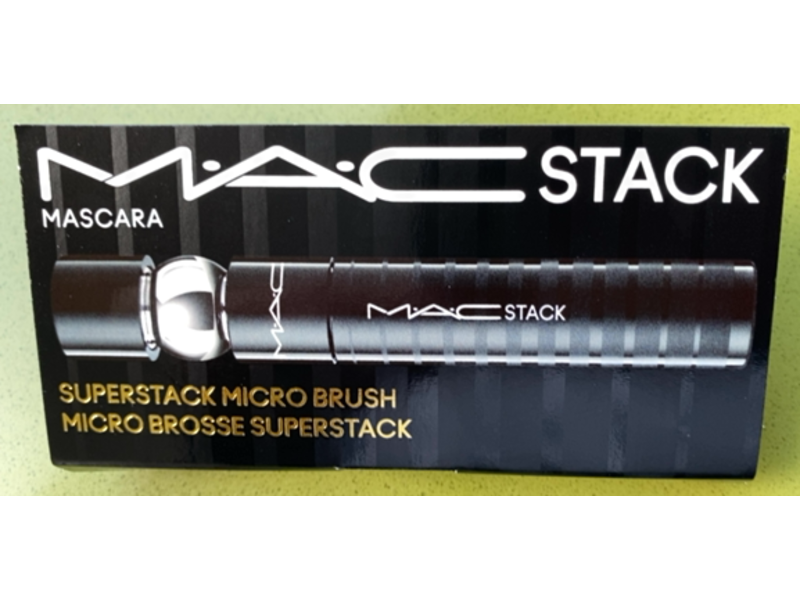 M.A.C Superstack Micro Brush Mascara, Black Stack, 0.1 oz/3 mL