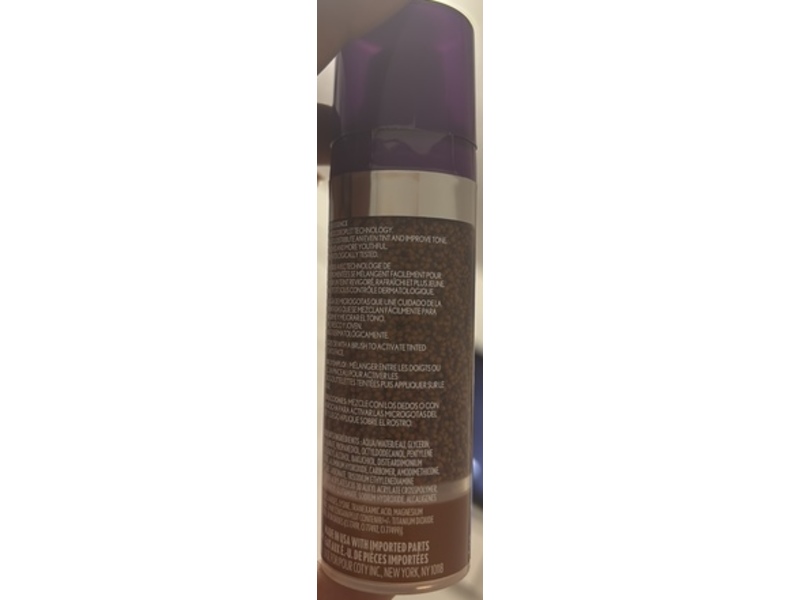 Covergirl Simply Ageless Skin Perfector Essence Hydro Fresh Tint, 65 Tan-Rich, 1 fl oz/30 mL