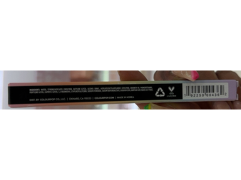 Colourpop Bff Liquid Liner, Numero Uno, 0.019 fl oz/0.55 mL