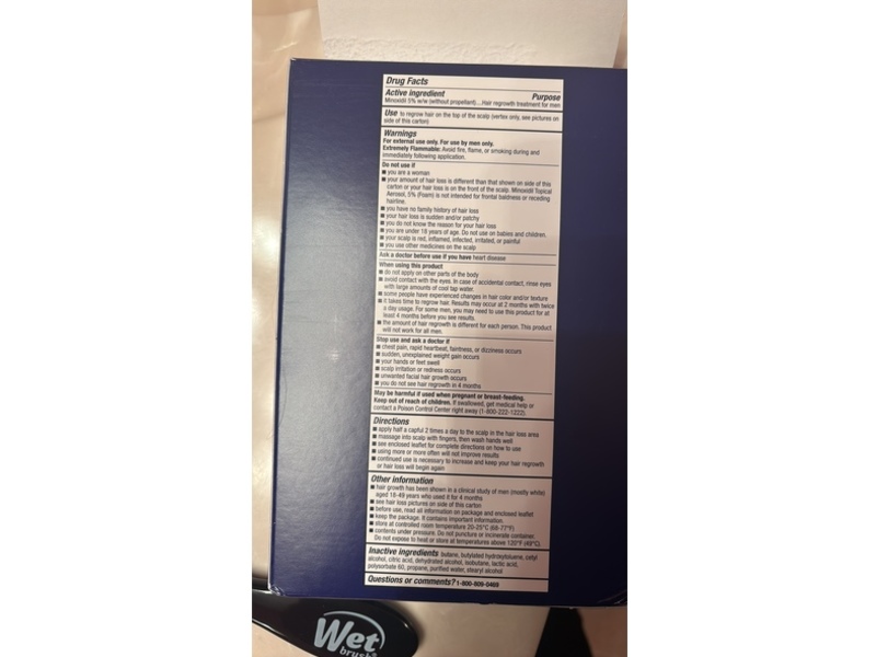 Member's Mark Hair Regrowth Treatment, Minoxidil 5%, 4.2 11 fl oz/60 g
