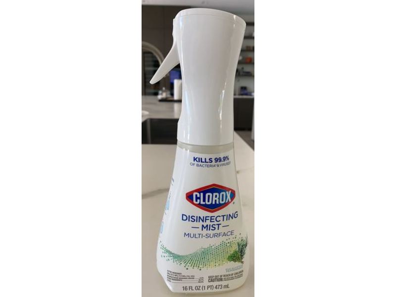 Clorox Multi-Surface Disinfecting Mist, Eucalyptus Peppermint, 16 fl oz/473 mL
