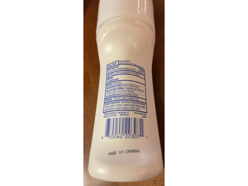 Dry Idea Roll on Antiperspirant/Deodorant, Powder Fresh, 3.25 fl oz/96 mL