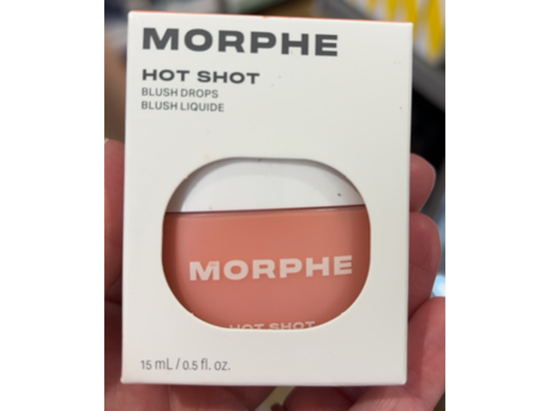 Morphe Hot Shot Blush Drop, Powder Drip, 0.5 fl oz/15 mL