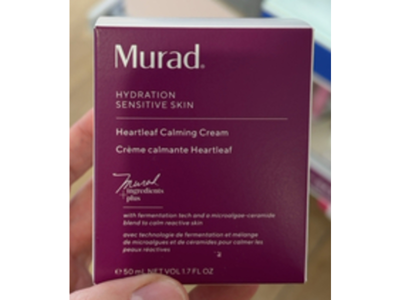 Murad Hydration Heartleaf Calming Cream, Sensitive Skin, 1.7 fl oz/50 mL