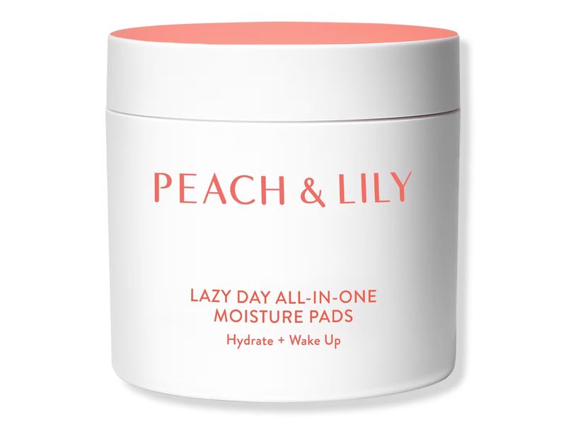Peach & Lily Lazy Day All-In-One Moisture Pads, 60 Count