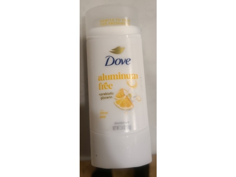 Dove Deodorant, Citrus Pop, 2.4 oz/68 g