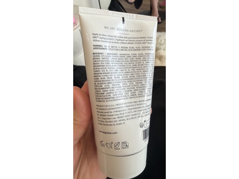 Monat Bond IQ Strengthening And Repairing Leave-In Cream, Peptide Therapy, 4.5 fl oz/14 mL