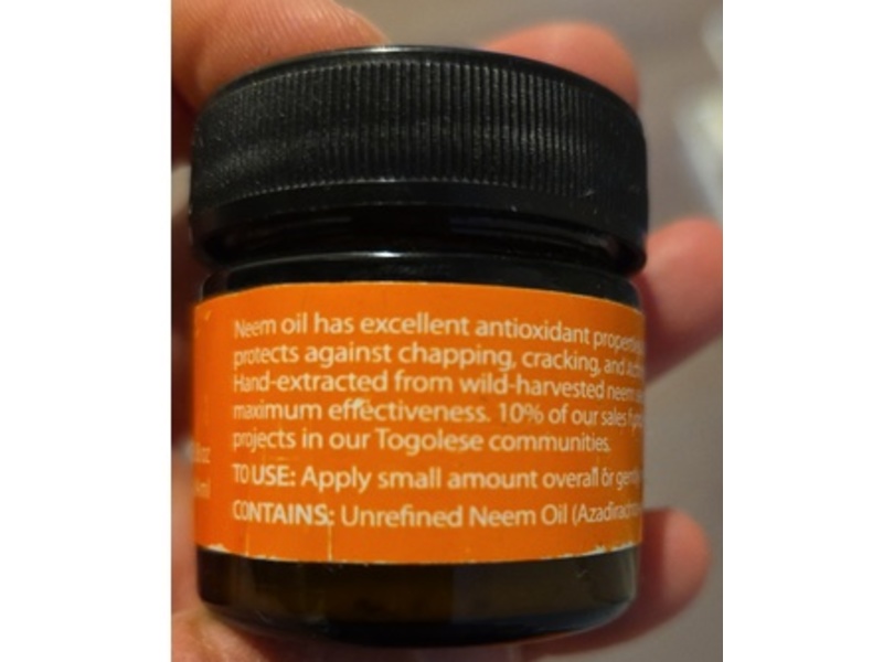 Alaffia Basics Neem Oil, 0.8 fl oz/24 mL