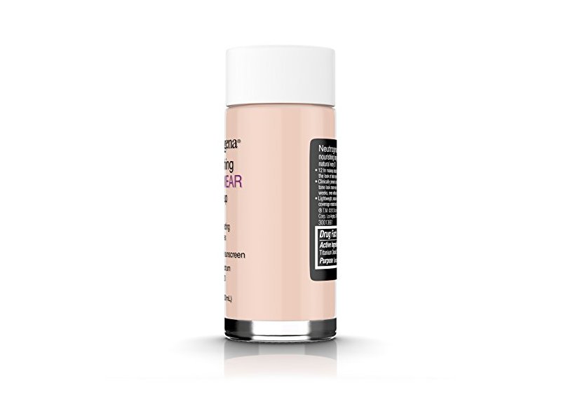 Neutrogena Nourishing Long Wear Makeup, Natural Ivory 20, 1 oz