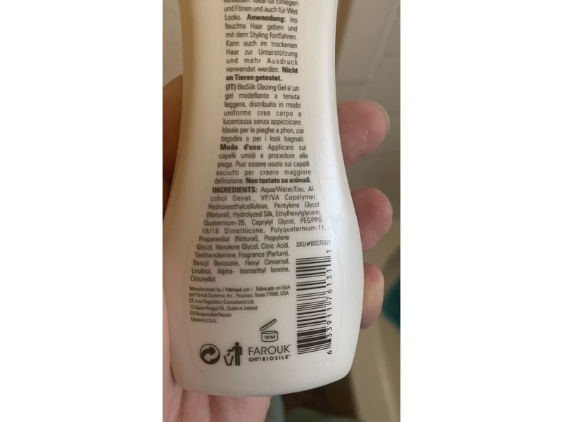 BioSilk Silk Therapy Glazing Gel, 7 fl oz/207 mL