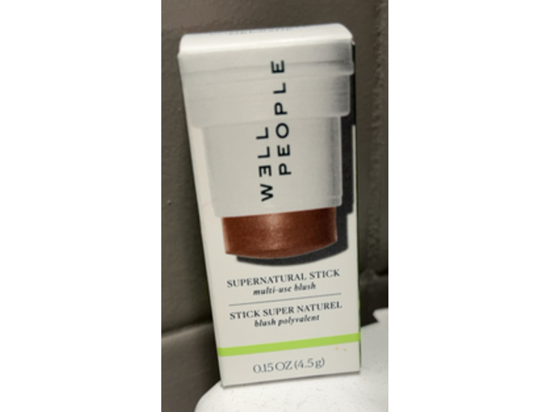 Well People Supernatural Stick Multi-Use Blush, Pomegranate, 0.15 oz/4.5 g