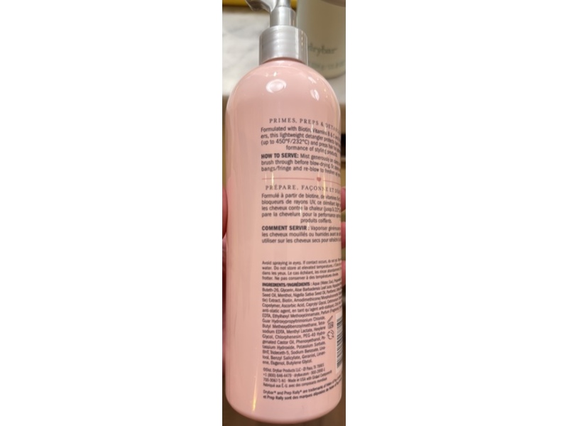 Drybar Prime & Prep Detangler, 16 fl oz/473 mL
