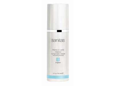 Sanitas Skincare Lactic Cleanser, Vitamin C, 5 fl oz/150 mL