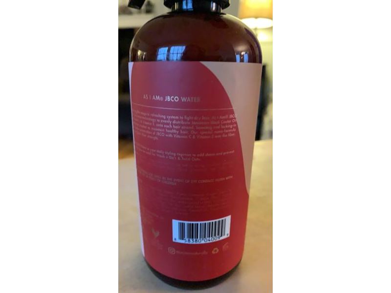 As I Am Restore & Repair Jamaican Black Castor Oil Water, 16 fl oz/473 mL