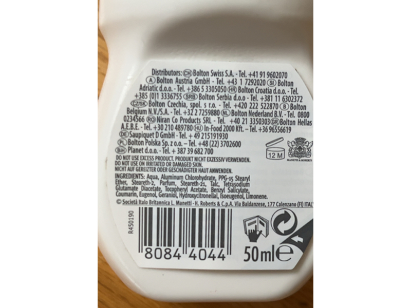 Borotalco Invisible Anti Strains Deo Roll on, 50 mL, Pack Of 2