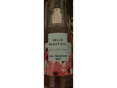 Bath & Body Works Fine Fragrance Mist, Hello Beautiful, 2.5 fl oz/75 mL