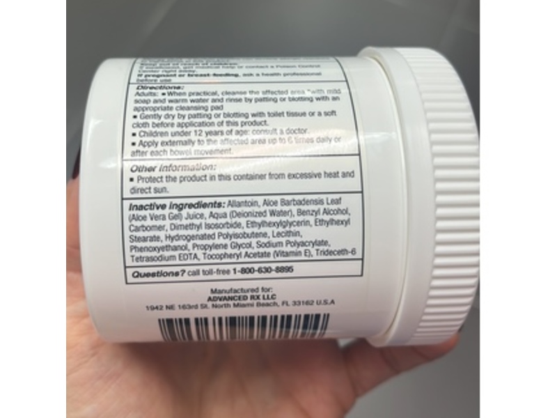 P Puregen Lab High Potency Lidocaine Cream, 6 oz/170 g