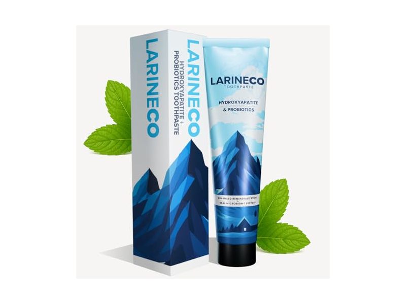 Larineco Toothpaste, Hydroxyapatite & Probiotics, 4 oz
