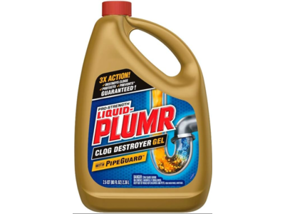 Liquid-Plumr Pro-Strength Liquid Plumr Clog Destroyer Gel, 80 fl oz/ 2.36 L