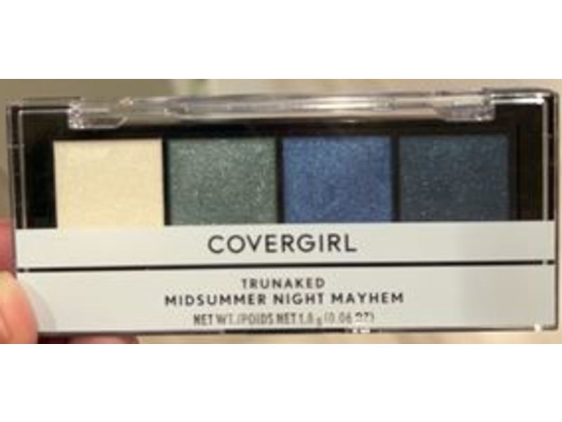 Covergirl Trunaked Eyeshadow Palette, Midsummer Night Mayhem, 0.06 oz/1.8 g