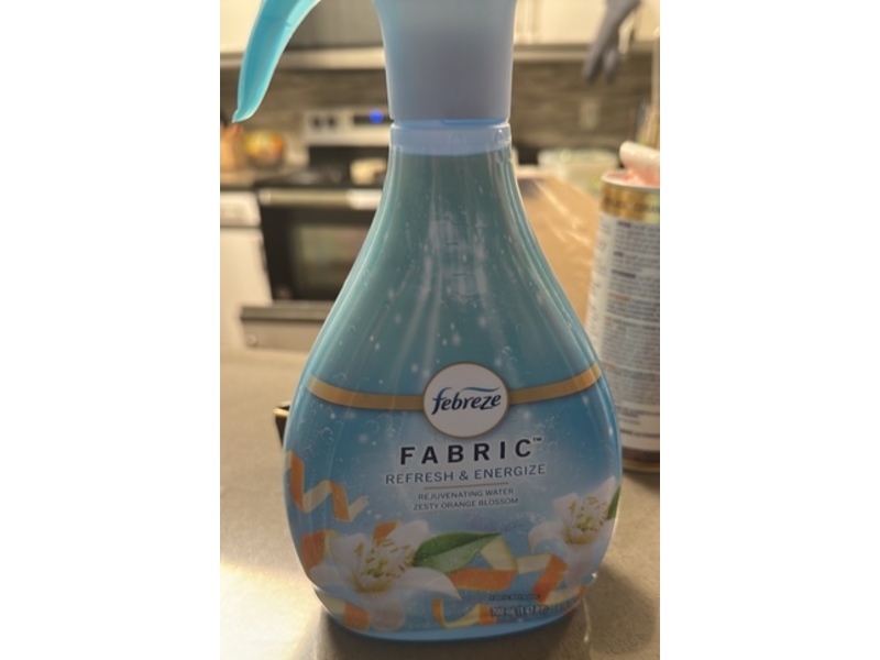 Febreze Refresh & Energize Fabric Refresher, Zesty Orange Blossom, 23.6 fl oz/700 mL