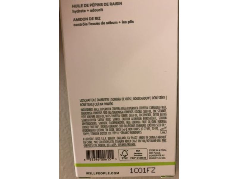 Well People Power Palette Eyeshadow, Taupe, 00.26 oz/7.5 g