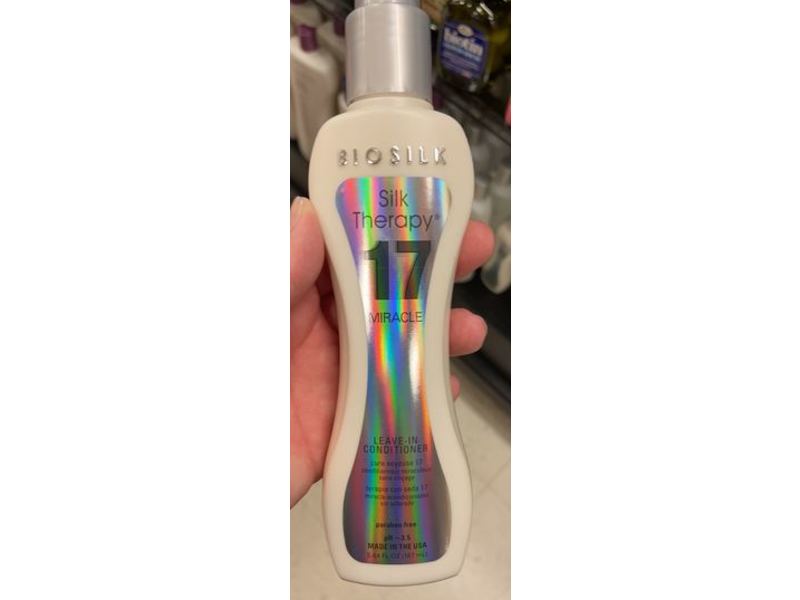 Biosilk Silk Therapy Miracle Leave-In Conditioner, 5.64 fl oz/167 mL