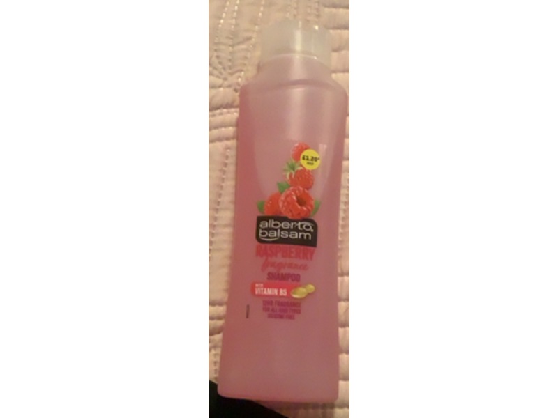 Alberto Balsam Shampoo, Raspberry Fragrance, 350 mL