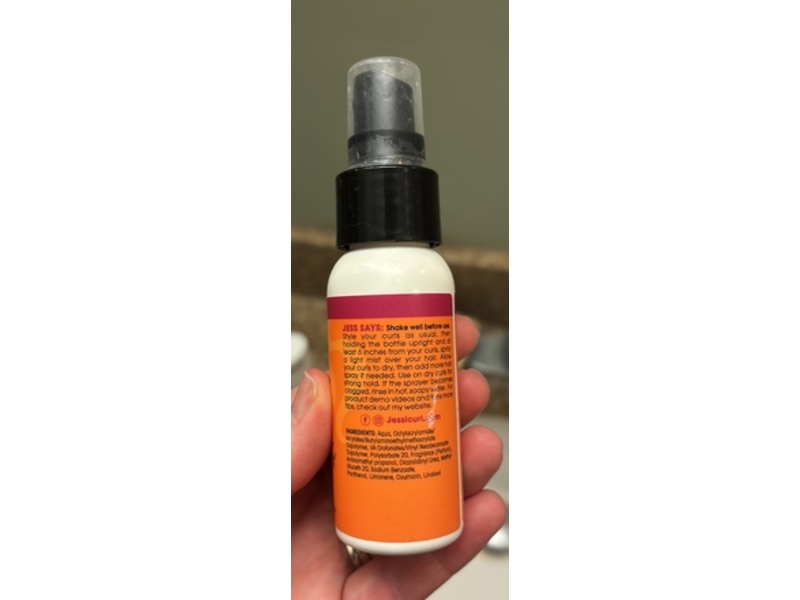 Jessicurl Aquavescent Hair Spray, Island Fantasy, 2 fl oz/59 mL