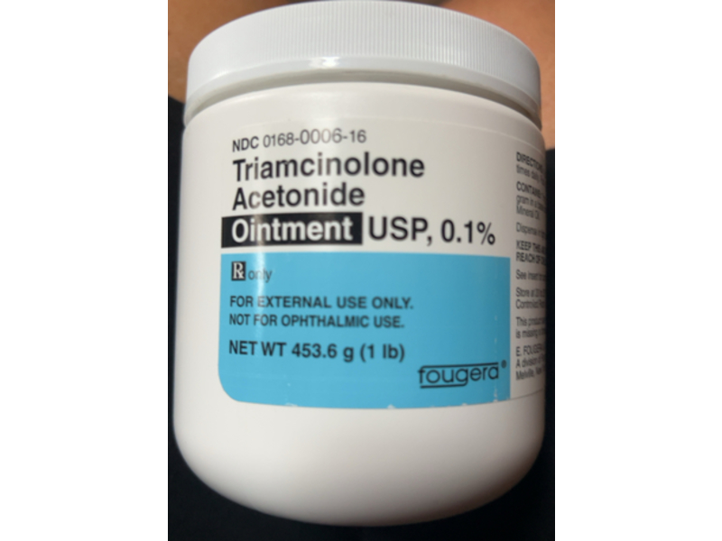 Triamcinolone Acetonide Ointment 0.1%, 453.6 g/1 lb