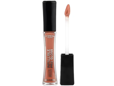 L'Oreal Paris Infallible Pro Gloss, Barely Nude, 0.21 fl oz/6.3 mL