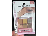 La Colors 6 Color Eyeshadow, Almost Nude, 0.14 oz/4 g - thumbnail 2