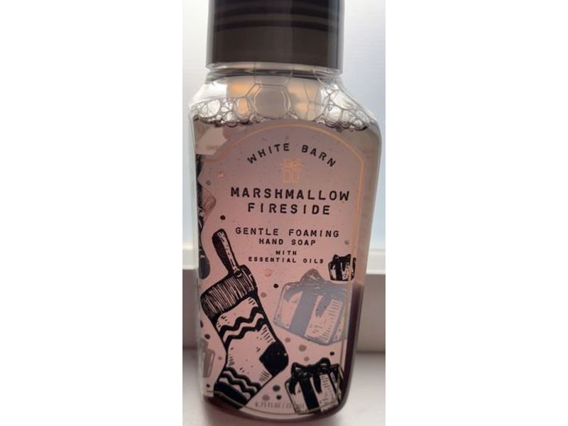 White Barn Gentle Foaming Hand Soap, Marshmallow Fireside, 8.75 fl oz/259 mL, Pack Of 2